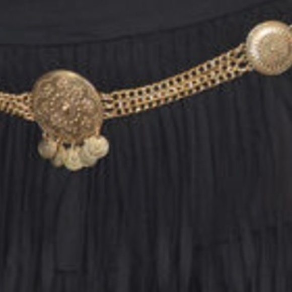 BOHO DOLLZ Gold toned Chain Belt - Belly Chain - Picture 2 of 4